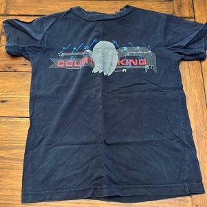 Court King Youth Blue Tee Shirt Size Small